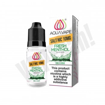 AQUA VAPE Nic Salt 50/50 - Fresh Menthol - 10ml